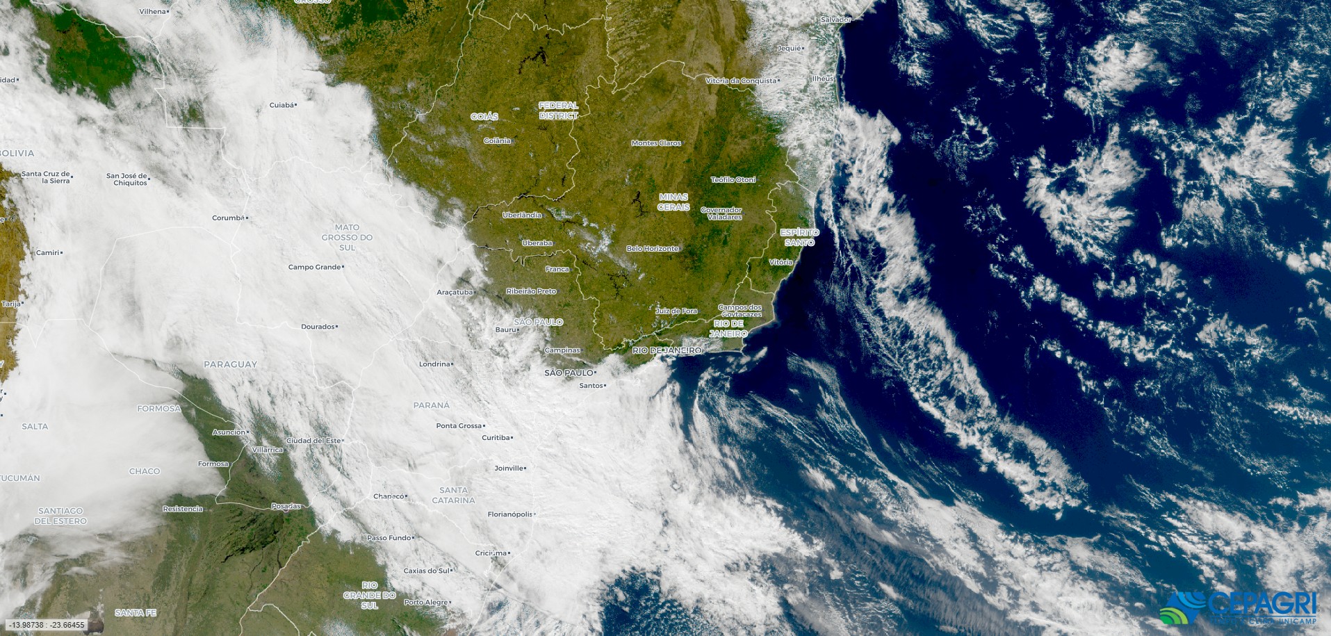 Com frente fria tímida, região de Campinas pode ter nova queda de temperatura e chuva; veja a previsão
