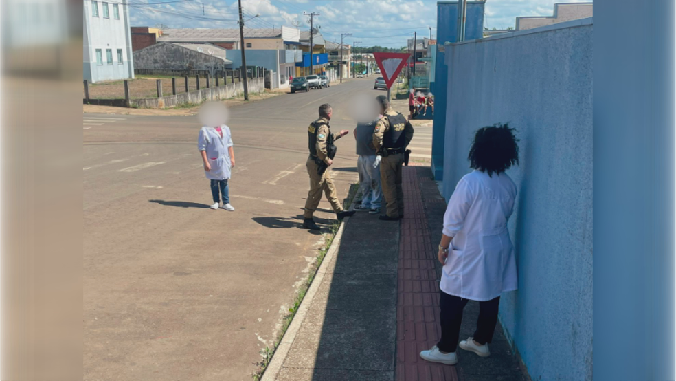 Caso aconteceu em Inácio Martins (PR) — Foto: Jornalista Kleber Fernandes- Portal Comunique