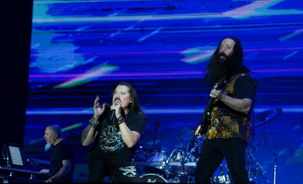 Dream Theater se apresenta no Rock in Rio 2022 — Foto: Stephanie Rodrigues/g1