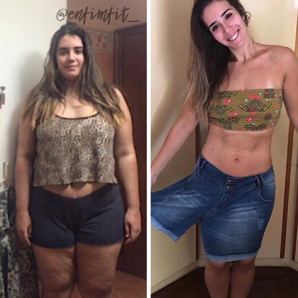 Instagramer compartilha rotina de emagrecimento, perde 40 quilos e