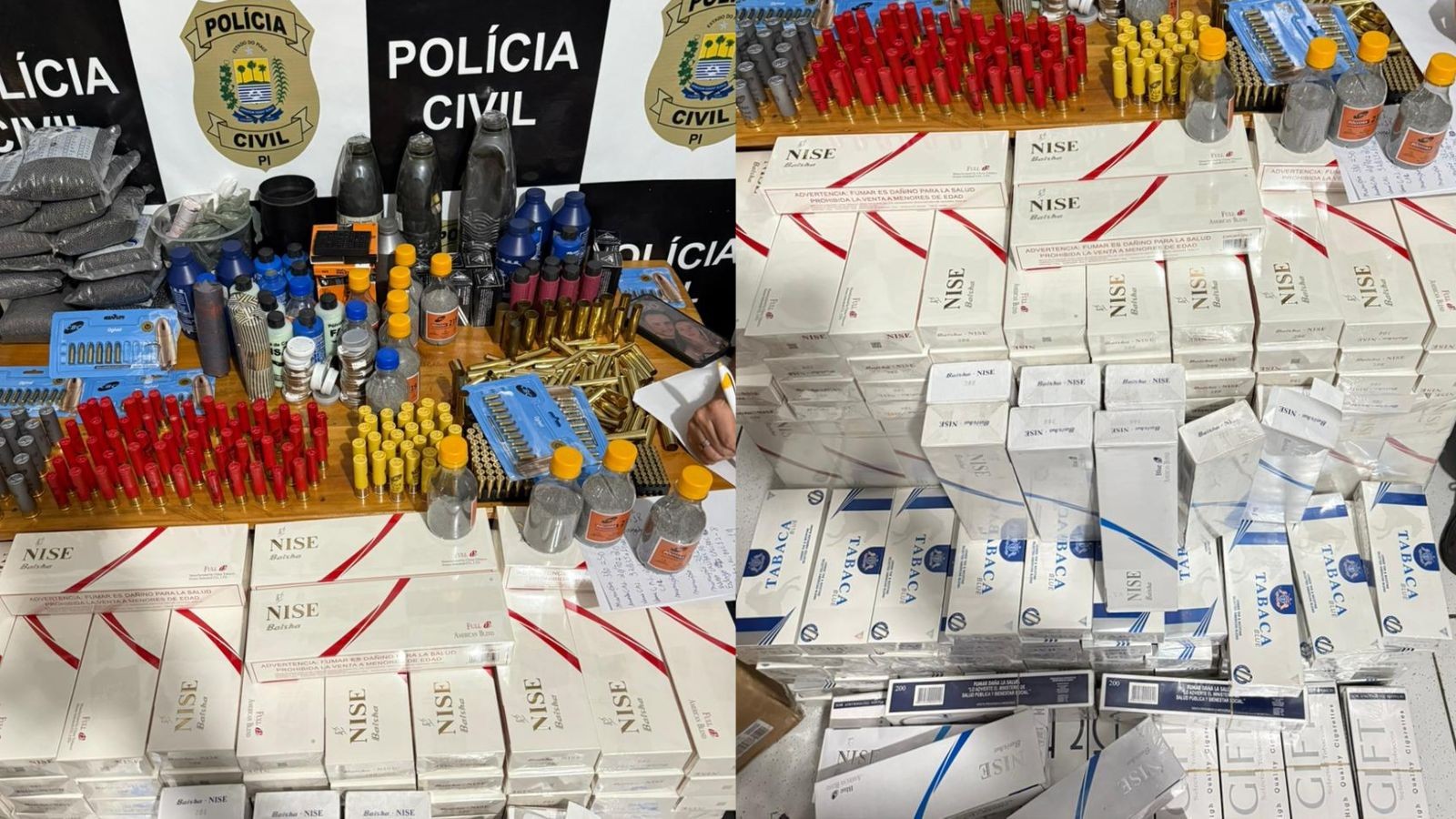 Homem é preso suspeito de vender munições ilegalmente em comércio no Norte do Piauí