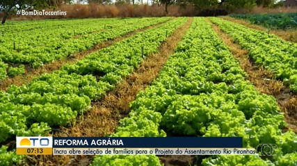 Famílias podem se inscrever para vagas no projeto de assentamento Rio Piranhas