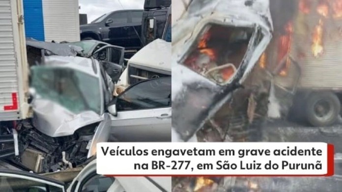 GRUPO BR 277 - ⚠️BR 277 Na tarde desta quinta feira (7)