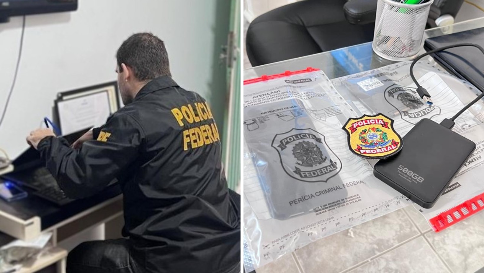 PF prende homem em Caçapava suspeito de armazenar 