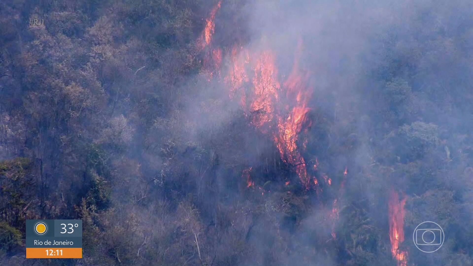 Secretaria de Meio Ambiente anuncia fechamento de parques por causa de incêndios no RJ