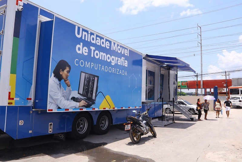 Carretas da Saúde e Tomógrafo Móvel oferecem atendimento na Zona Norte de Manaus na próxima semana