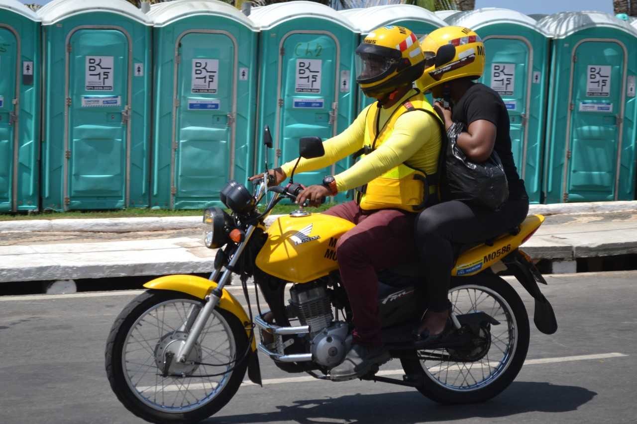Mototaxistas de Salvador deverão realizar atualização cadastral até 4 de julho; saiba horários e quais documentos levar