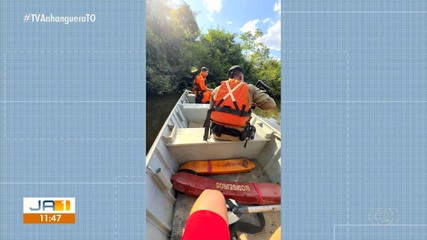Bombeiros procuram idoso que desapareceu em lago no município de Lagoa da Confusão
