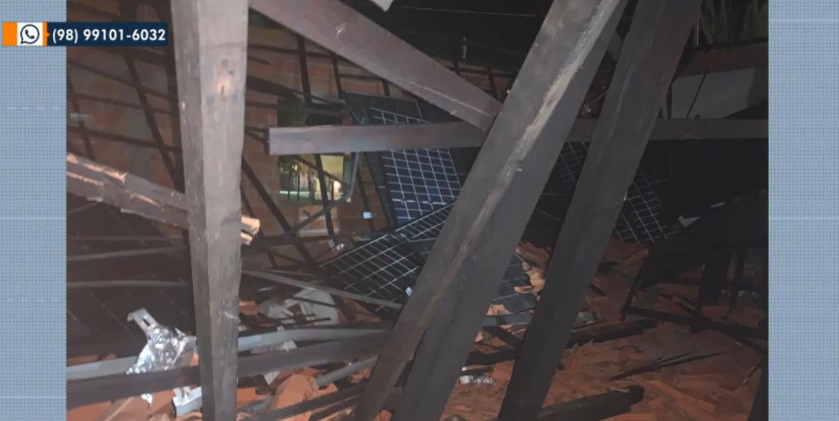 Telhado de igreja desaba e deixa 12 pessoas feridas em Caxias, no MA
