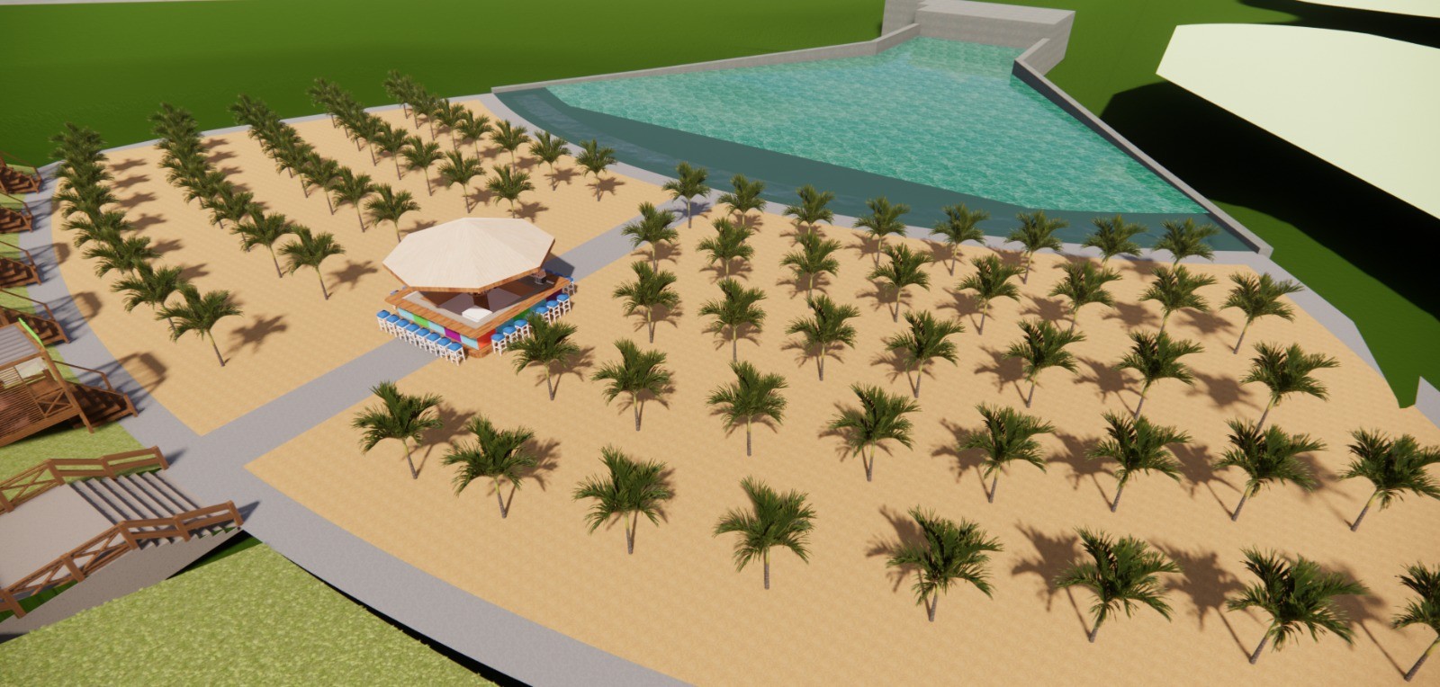 Tupã ganha primeira praia com ondas no Eco Thermas: diversão garantida o ano todo