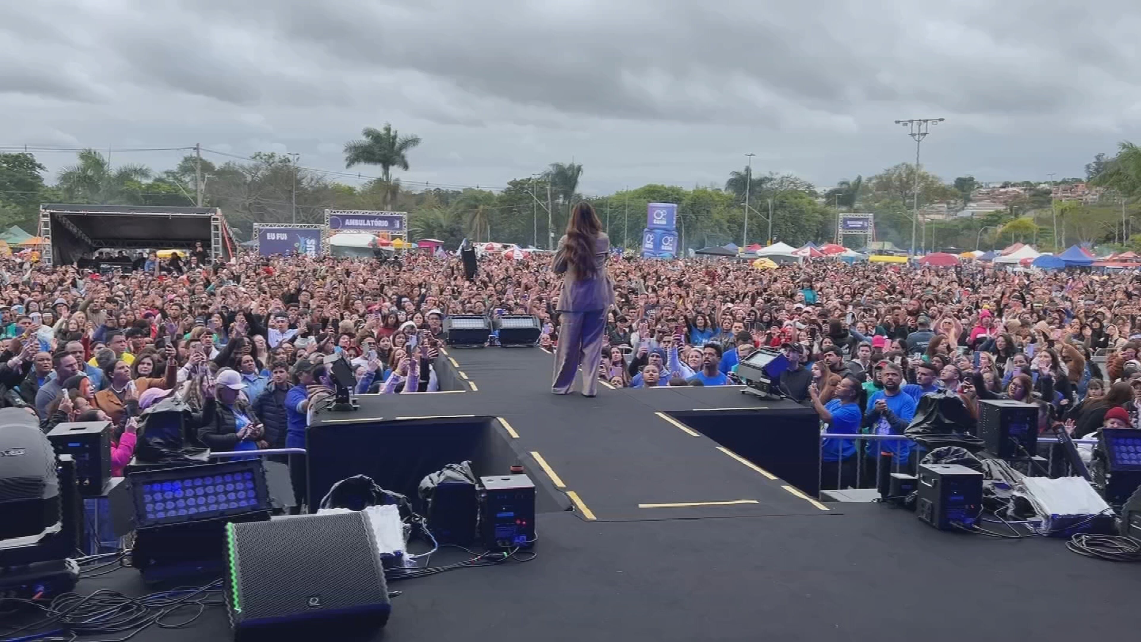 Marcha Para Jesus em Sorocaba reúne milhares de fiéis no Parque das Águas