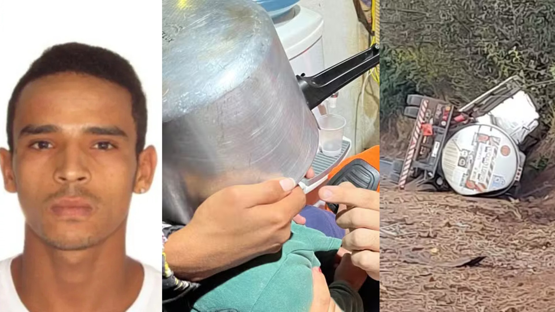 Você viu? Homem que destruiu relógio de Dom João deixa prisão, criança fica com panela de pressão presa na cabeça e vazamento de etanol na BR-153