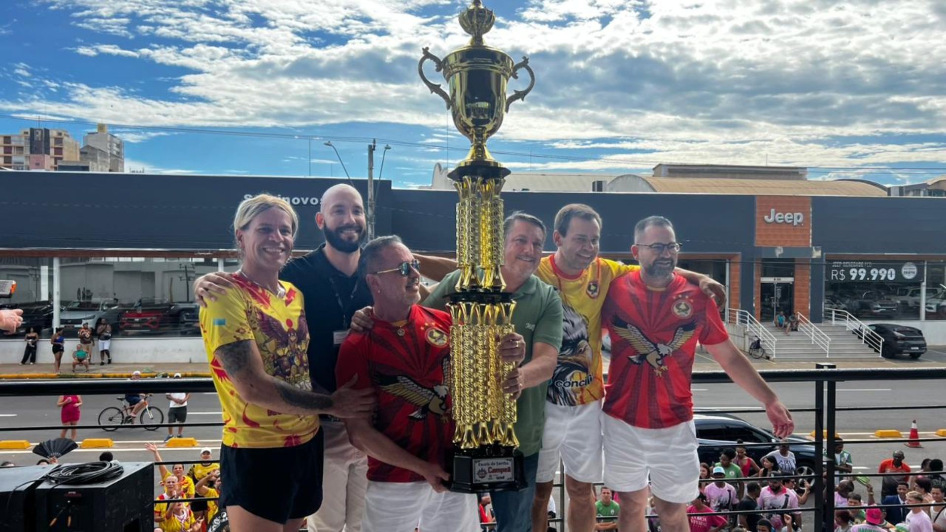 Mocidade Unida da Vila Falcão é a campeã do carnaval 2026 de Bauru