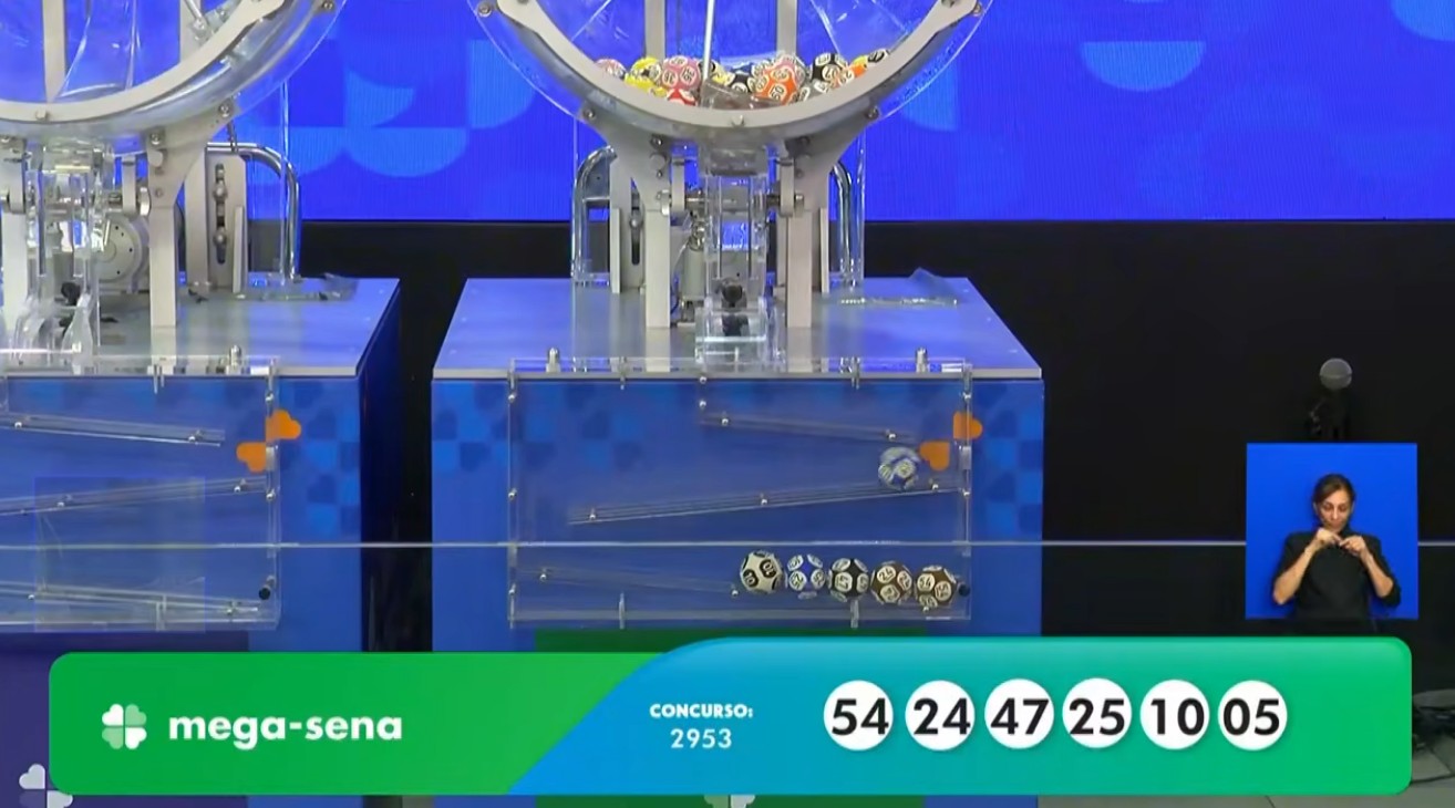 Mega-Sena, concurso 2.953: resultado