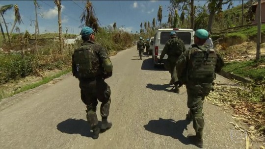 Conselho de Segurança da ONU aprova envio de força internacional ao Haiti - Programa: Jornal Hoje 