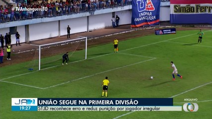 União permanece na Primeira Divisão Tocantinense após decisão do STJD; entenda