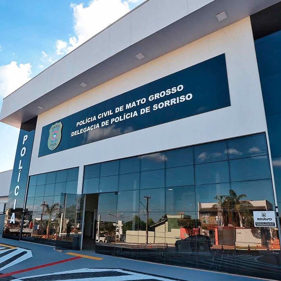 Noda delegacia de Sorriso contou com investimento municipal na primeira etapa de construção.  — Foto: Ascom/Polícia Judiciária Civil. 