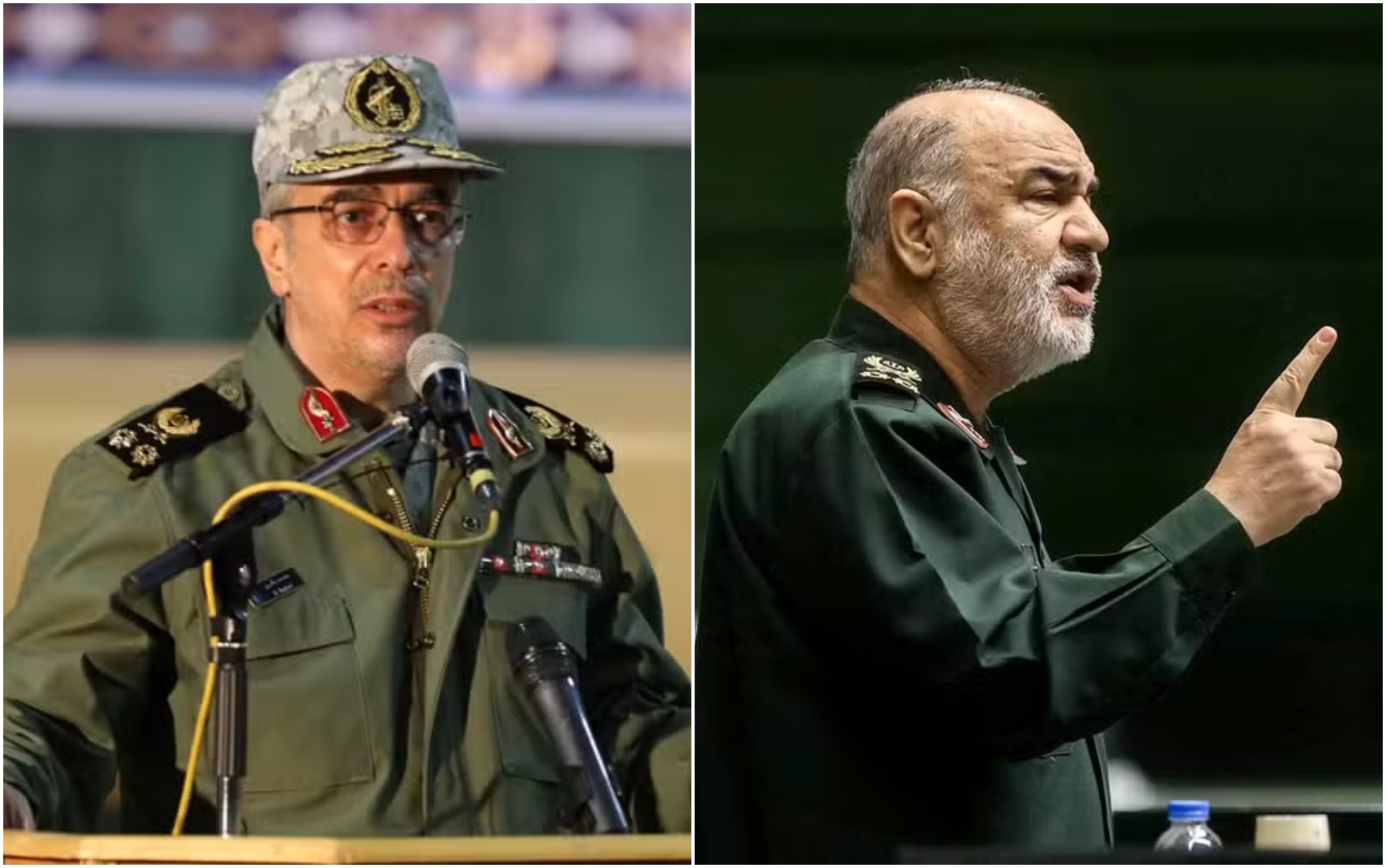 Quem eram Mohammad Bagheri e Hossein Salami, líderes militares do Irã mortos em bombardeio de Israel