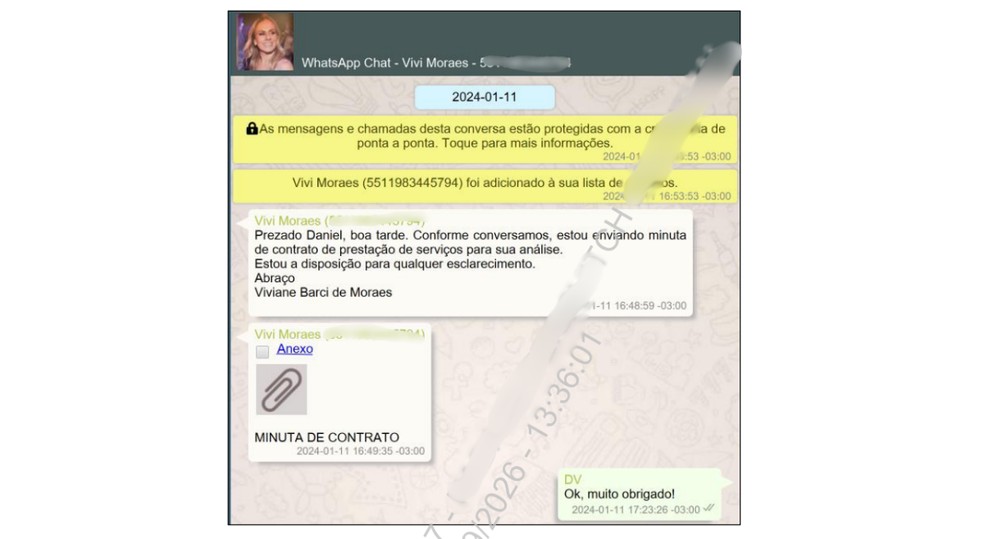 Moraes modificou contrato de R$ 130 milh&otilde;es entre escrit&oacute;rio de sua esposa e Vorcaro. &mdash; Foto: Reprodu&ccedil;&atilde;o
