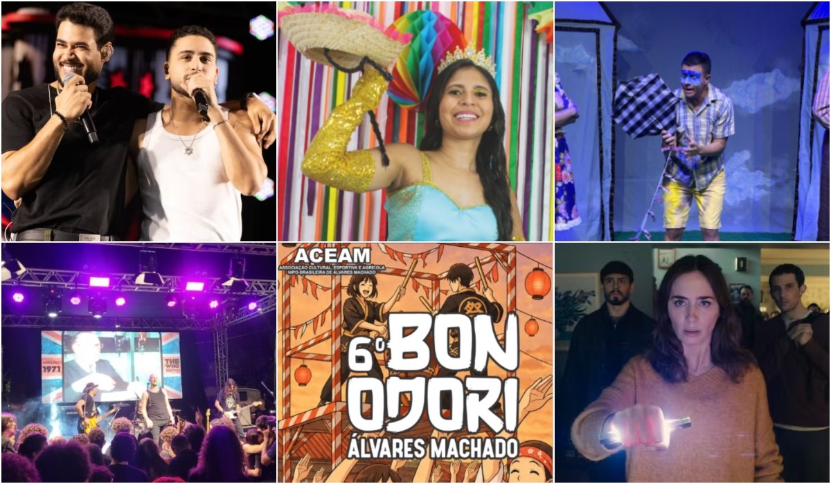 Bon Odori, espetáculos teatrais e jogo do Brasil em telonas: confira as atrações no Oeste Paulista