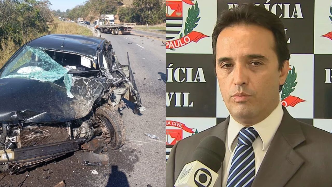 Ex-delegado de Ribeirão Preto morre após batida entre carro e caminhão na MG-050, em Divinópolis