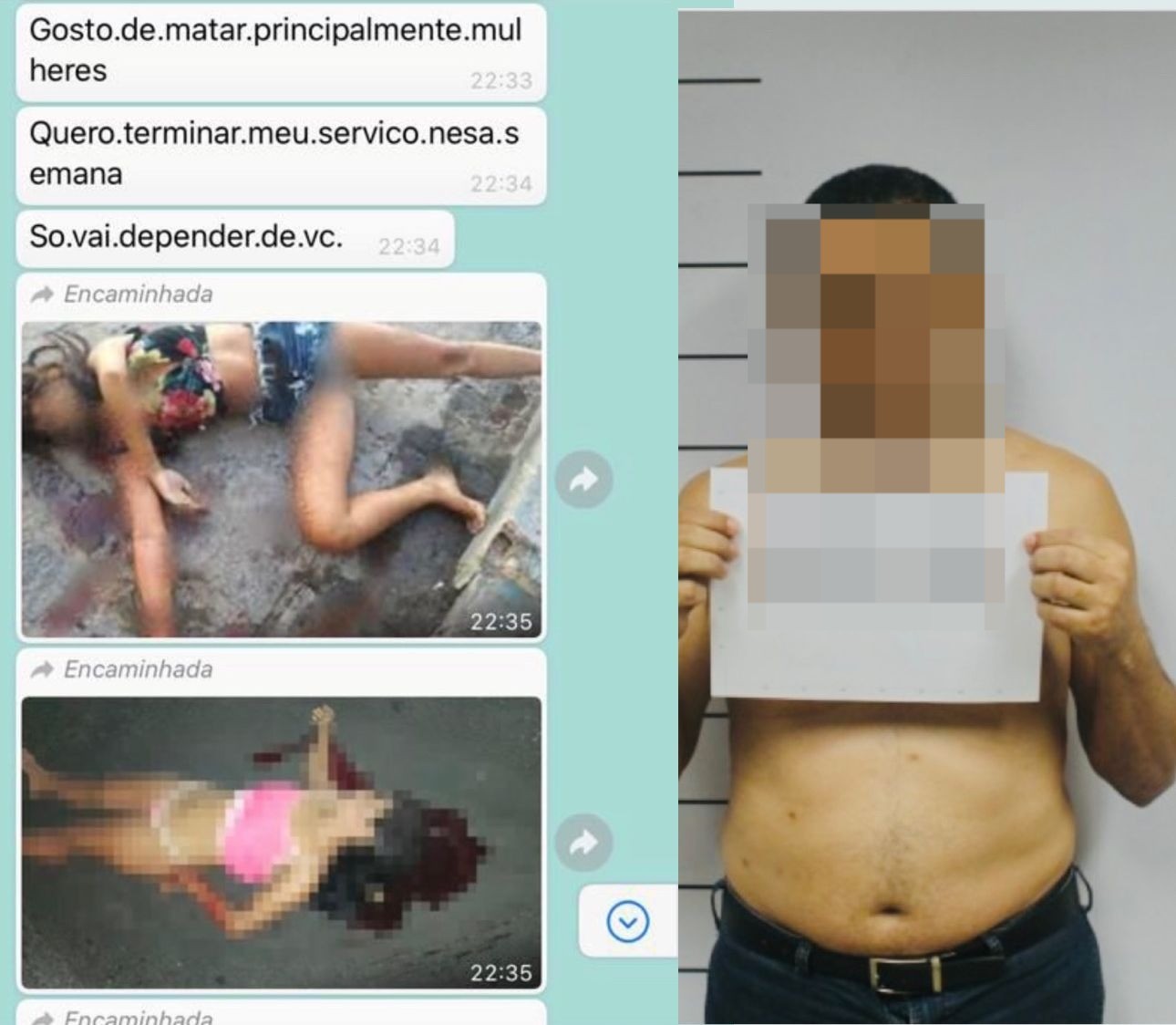 Homem suspeito de perseguir e ameaçar de morte ex-esposa com fotos de mulheres mortas tem prisão preventiva decretada no Piauí