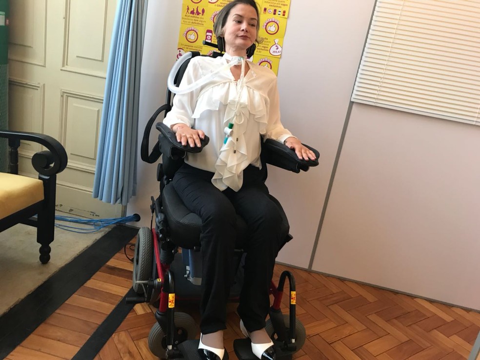 Vereadora Luciana Novaes é a primeira vereadora tetraplégica eleita no Rio de Janeiro — Foto: Henrique Coelho/g1