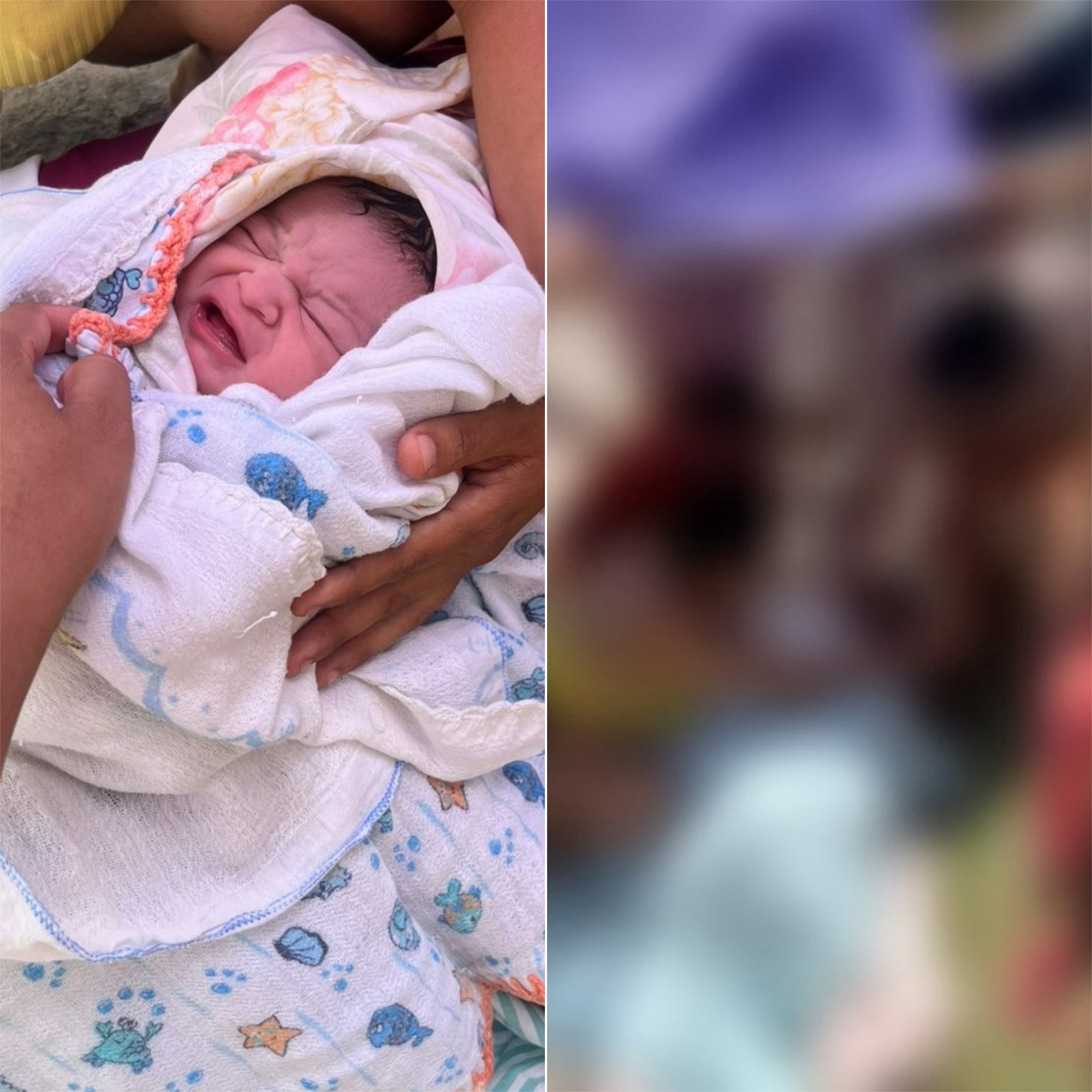 Sem saber que estava grávida, mulher dá à luz no meio da rua na Grande Natal