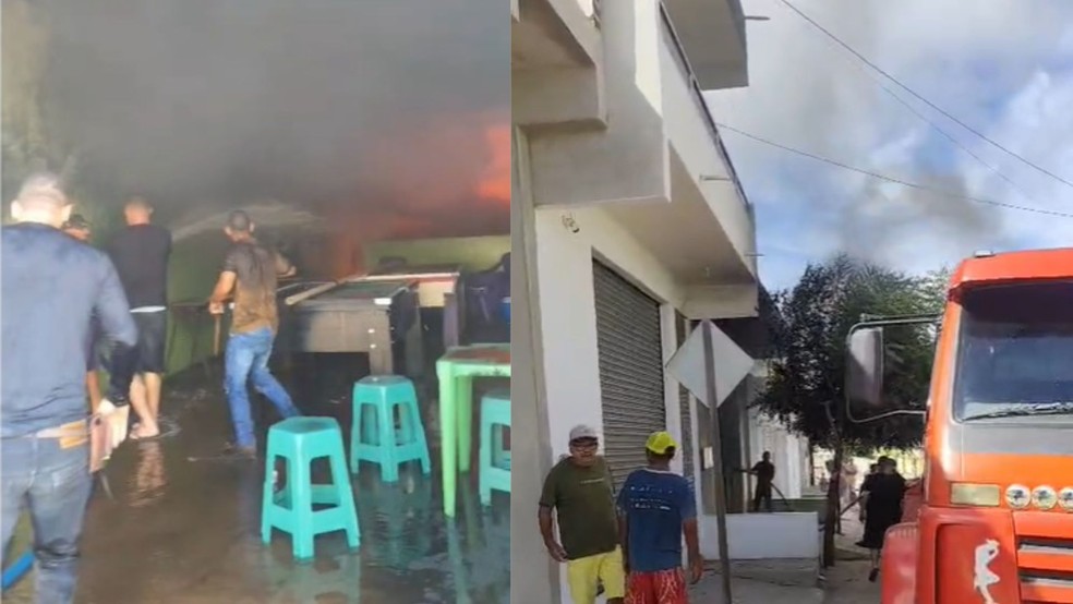 Homem � suspeito de atear fogo em casa e bar, no Sert�o da Para�ba � Foto: Reprodu��o/TV Cabo Branco