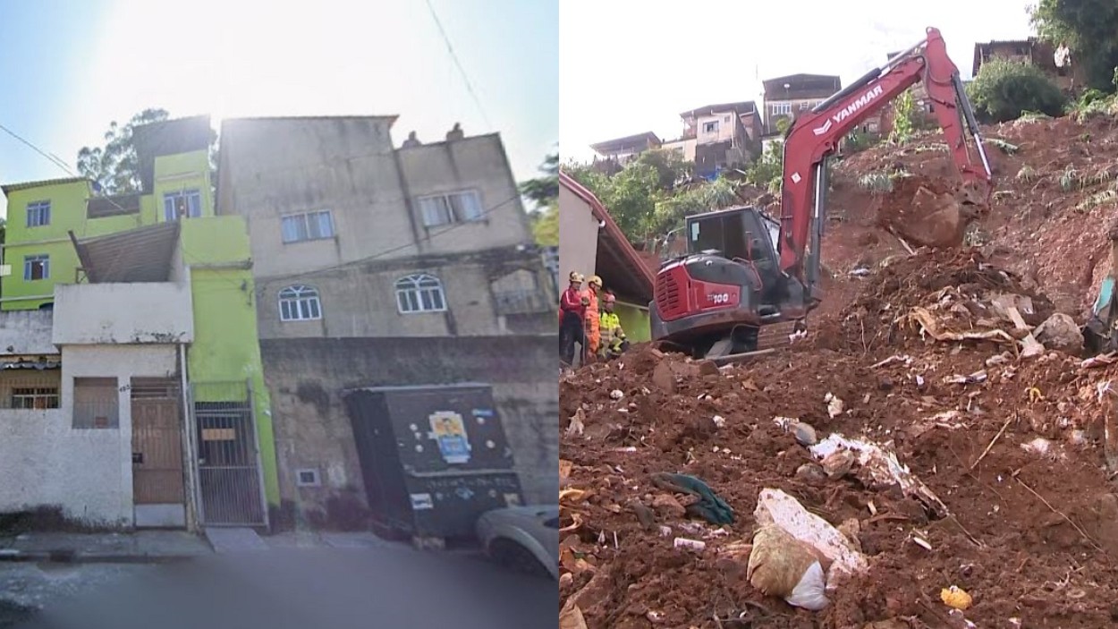 ANTES e DEPOIS: como ficaram os locais atingidos pelo temporal que deixou dezenas de mortos em MG