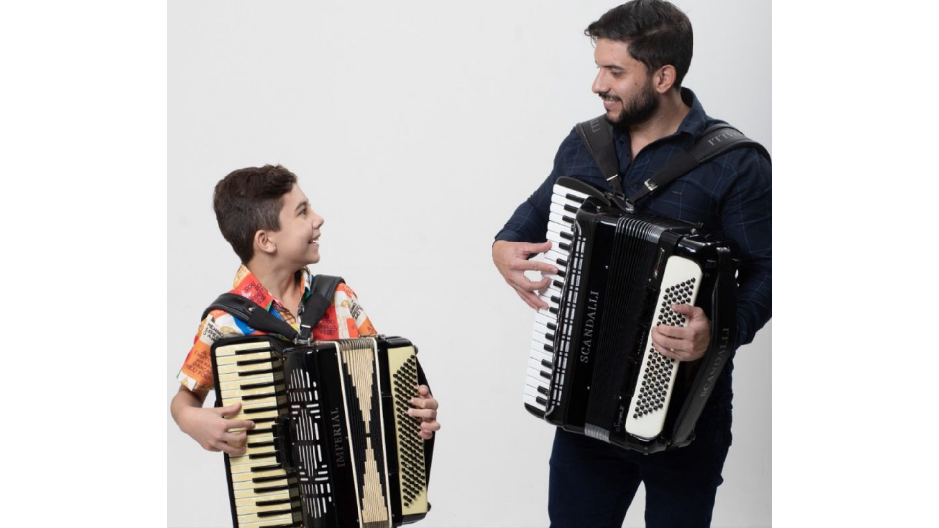 Inspirado pelo pai, menino de 9 anos de Campina Grande se apaixona pela sanfona e se inspira em Luiz Gonzaga: 'Sou fã demais'; VÍDEO