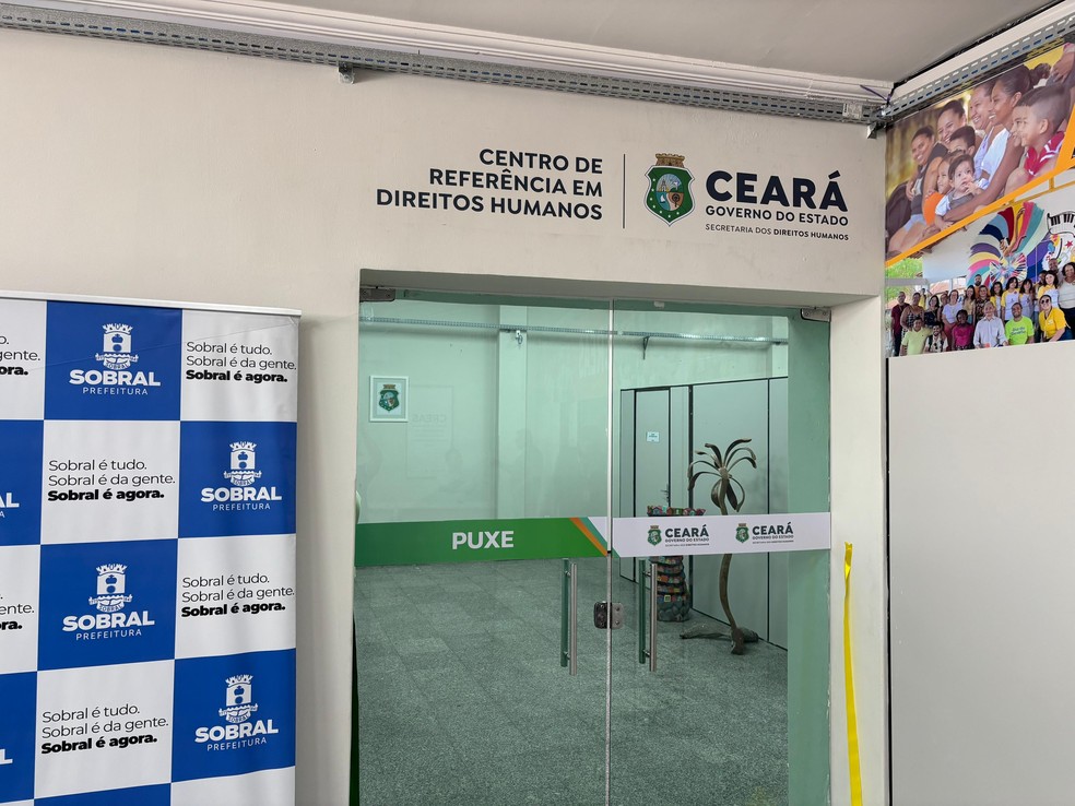 Centro de Referência de Direitos Humanos inaugurado em Sobral — Foto: Gabriela Vieira/Sedih