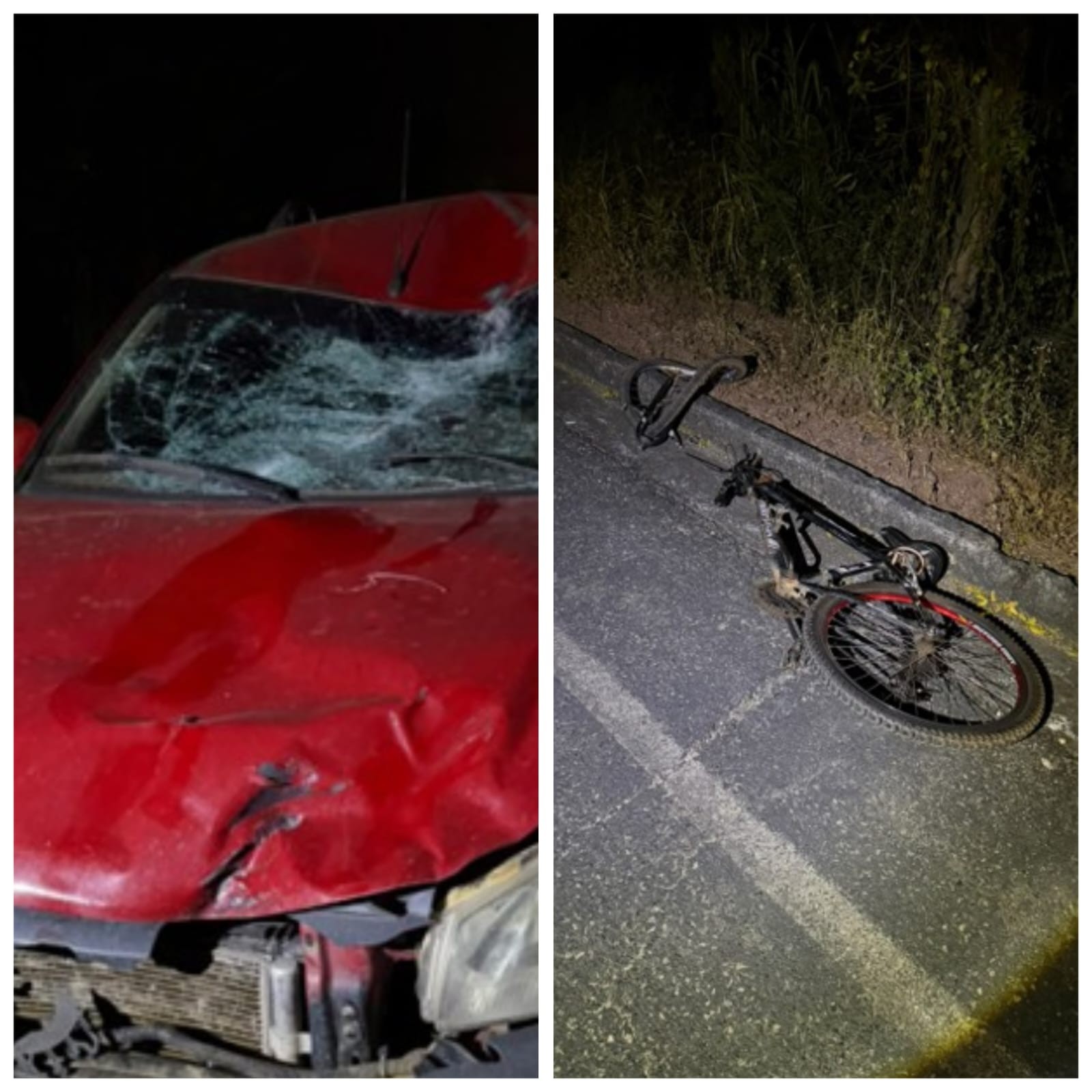 Ciclista de 56 anos morre após batida com caminhonete na MGC-342, em Coronel Murta