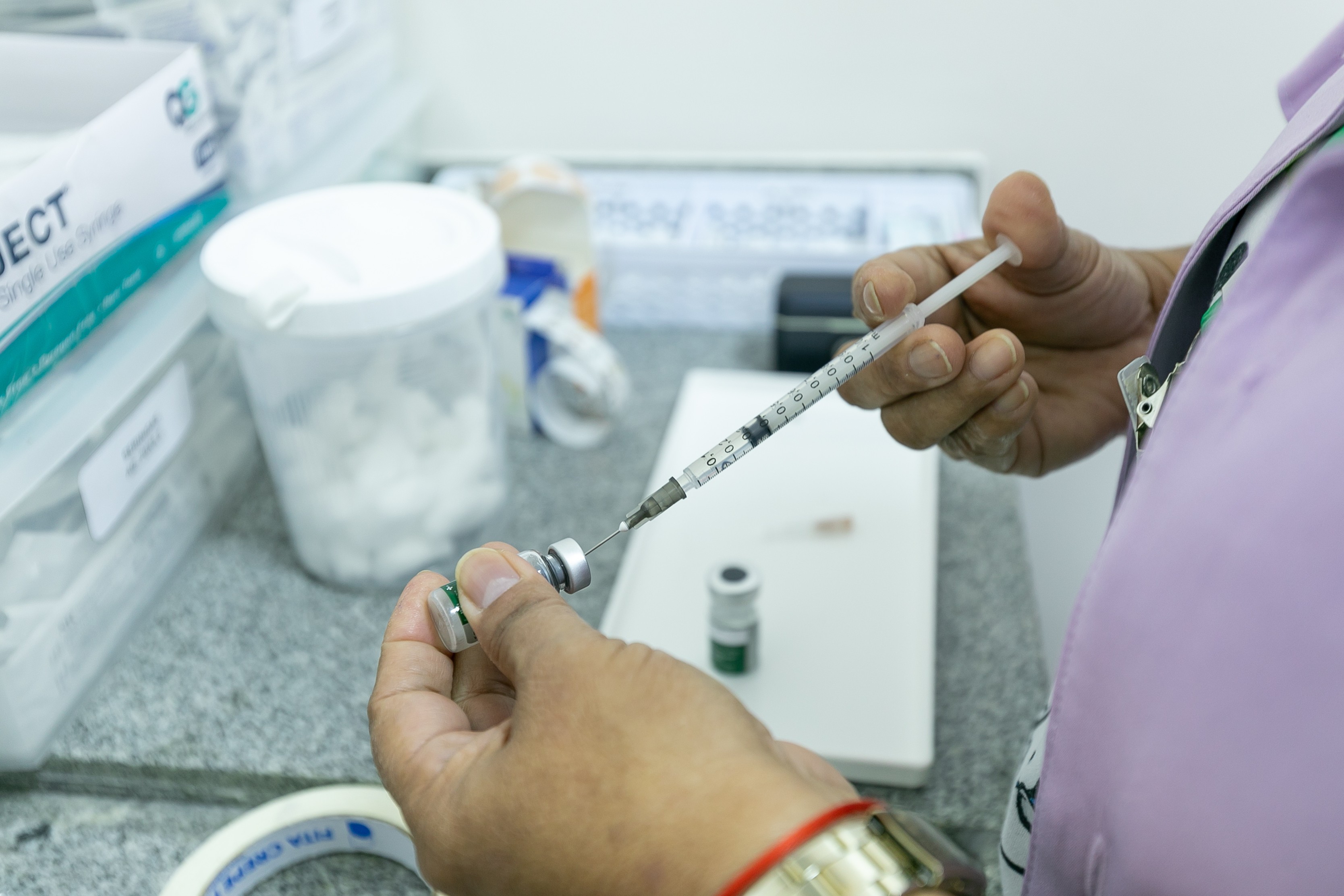 Dia D de vacinação contra a gripe será realizado em Cuiabá no dia 25 de abril