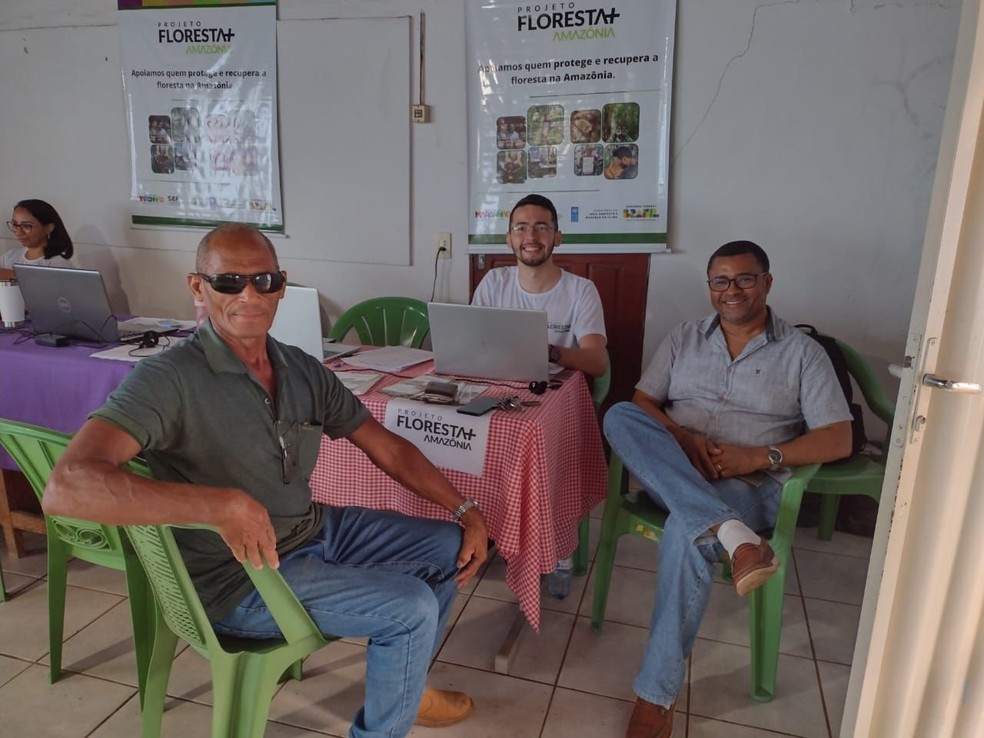O maranhense trabalha como voluntário no Projeto Floresta+ Amazônica, que tem como foco a conservação do ecossistema e que beneficia comunidades locais que integram a área. — Foto: Divulgação