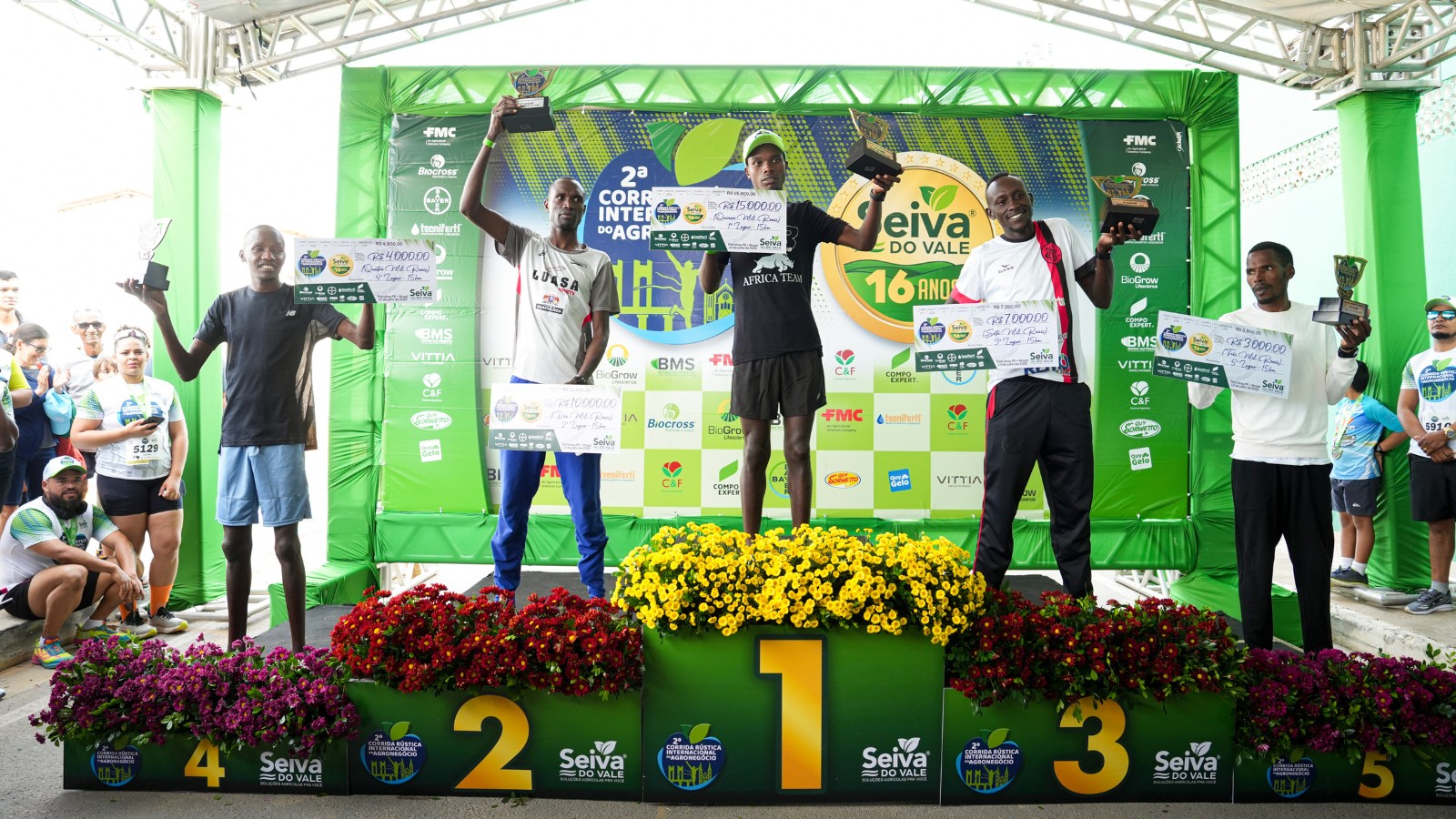 Africanos dominam pódios de 15km na Corrida Rústica Internacional do Agronegócio