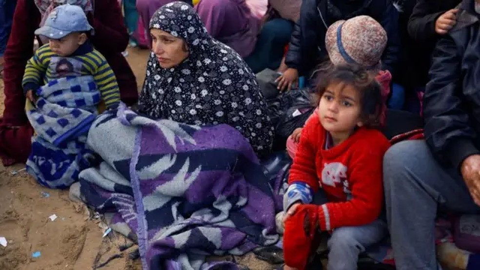 Trump propõe transferir habitantes de Gaza para o Egito e a Jordânia — Foto: Reuters