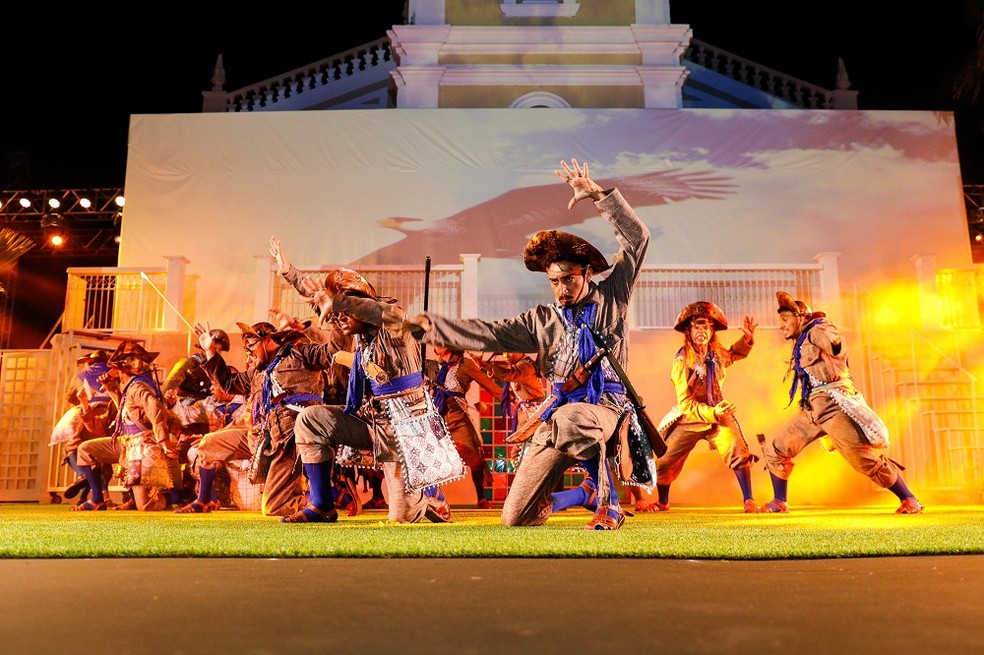 Estreia do Espetáculo Chuva de Bala no País de Mossoró 2024 — Foto: Lucas Bulcão / SECOM PMM