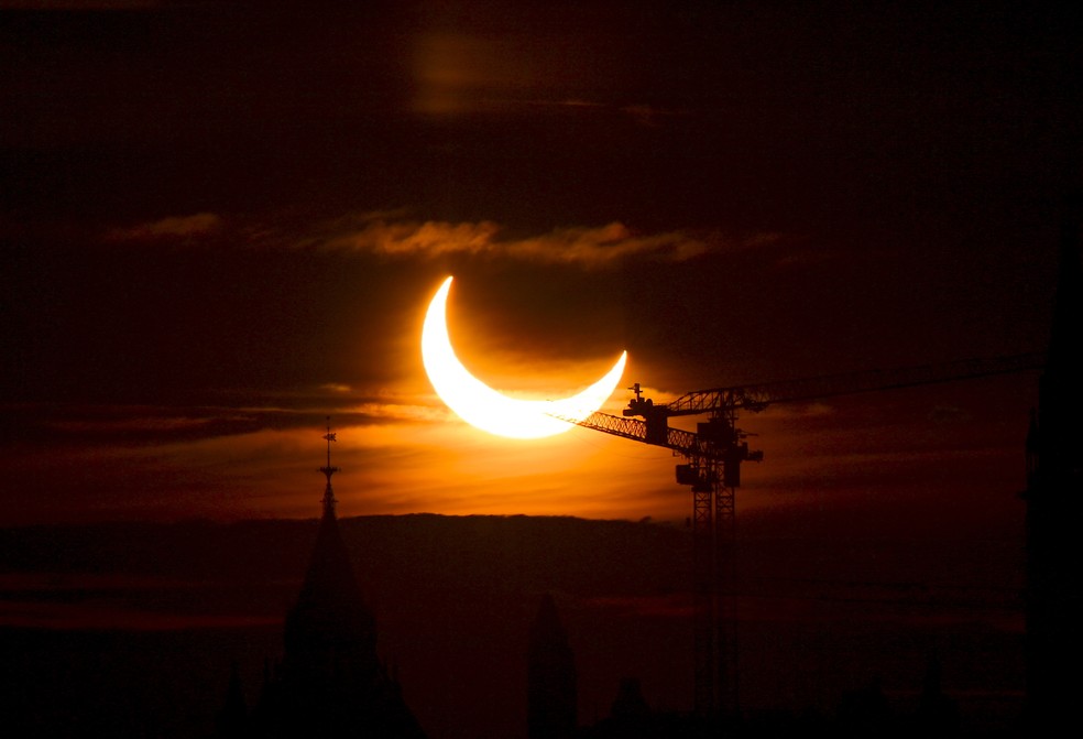 Eclipse solar anular deve fazer a noite “chegar mais cedo” no próximo