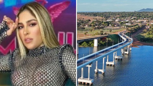 Cantora Manu Bahtidão fará show na inauguração da ponte em Porto Nacional  - Foto: (Reprodução Instagram @manuoficial/Tomaz Neto/Governo do Tocantins)