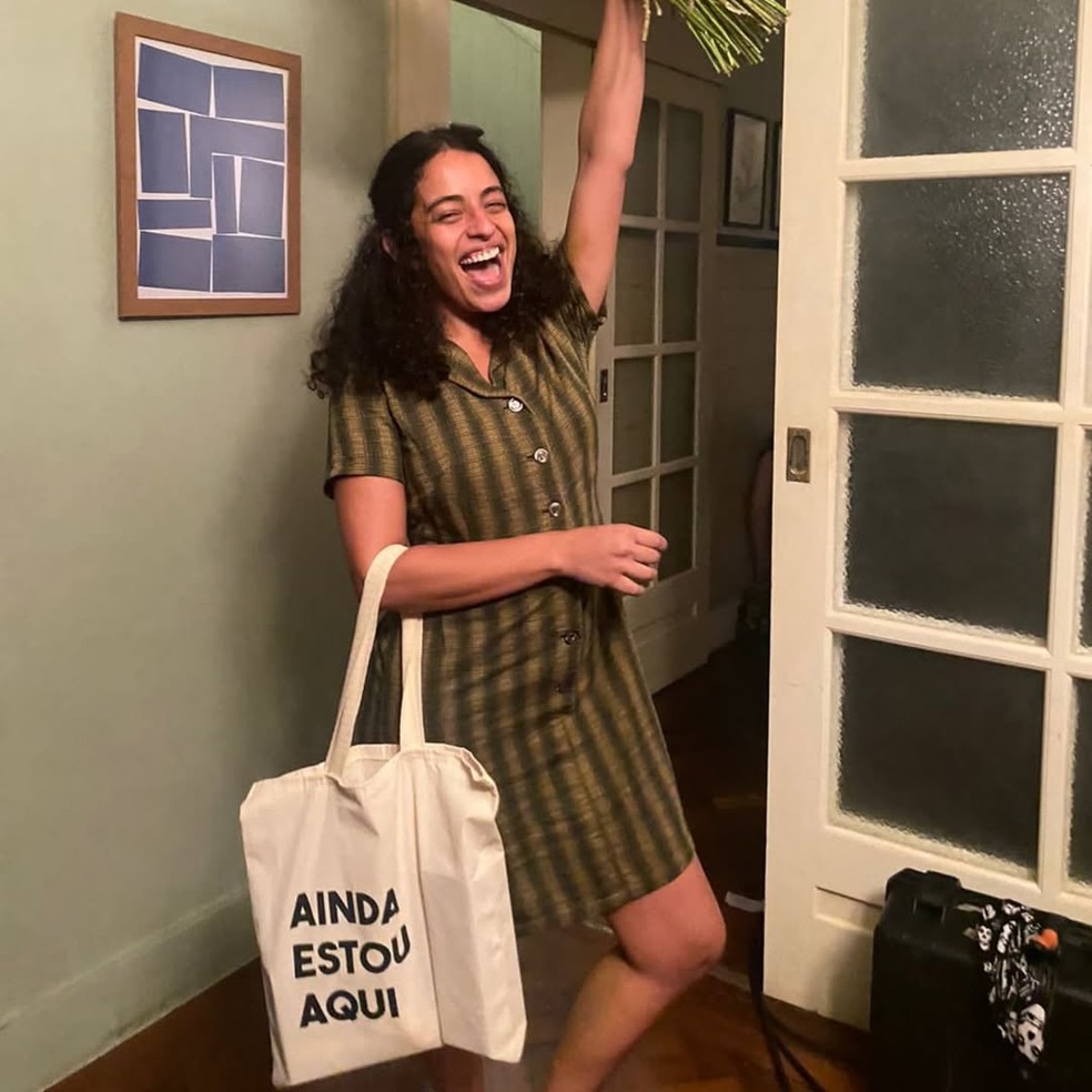 Pri Helena, a Zezé de 'Ainda estou aqui', foto de arquivo — Foto: Reprodução/Redes Sociais