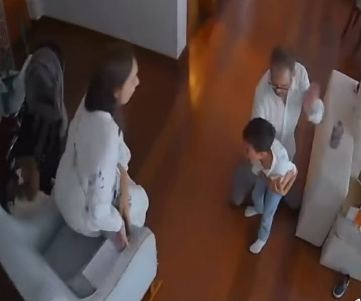 VÍDEO: Médico salva filho de 4 anos de engasgo com bolinha de isopor