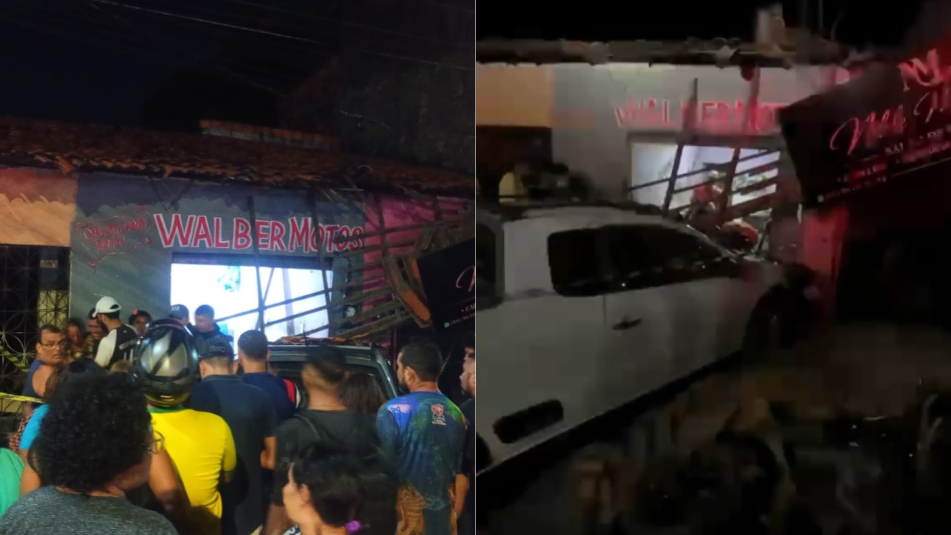 Motorista perde o controle do carro, invade loja e mata uma pessoa em Paço do Lumiar
