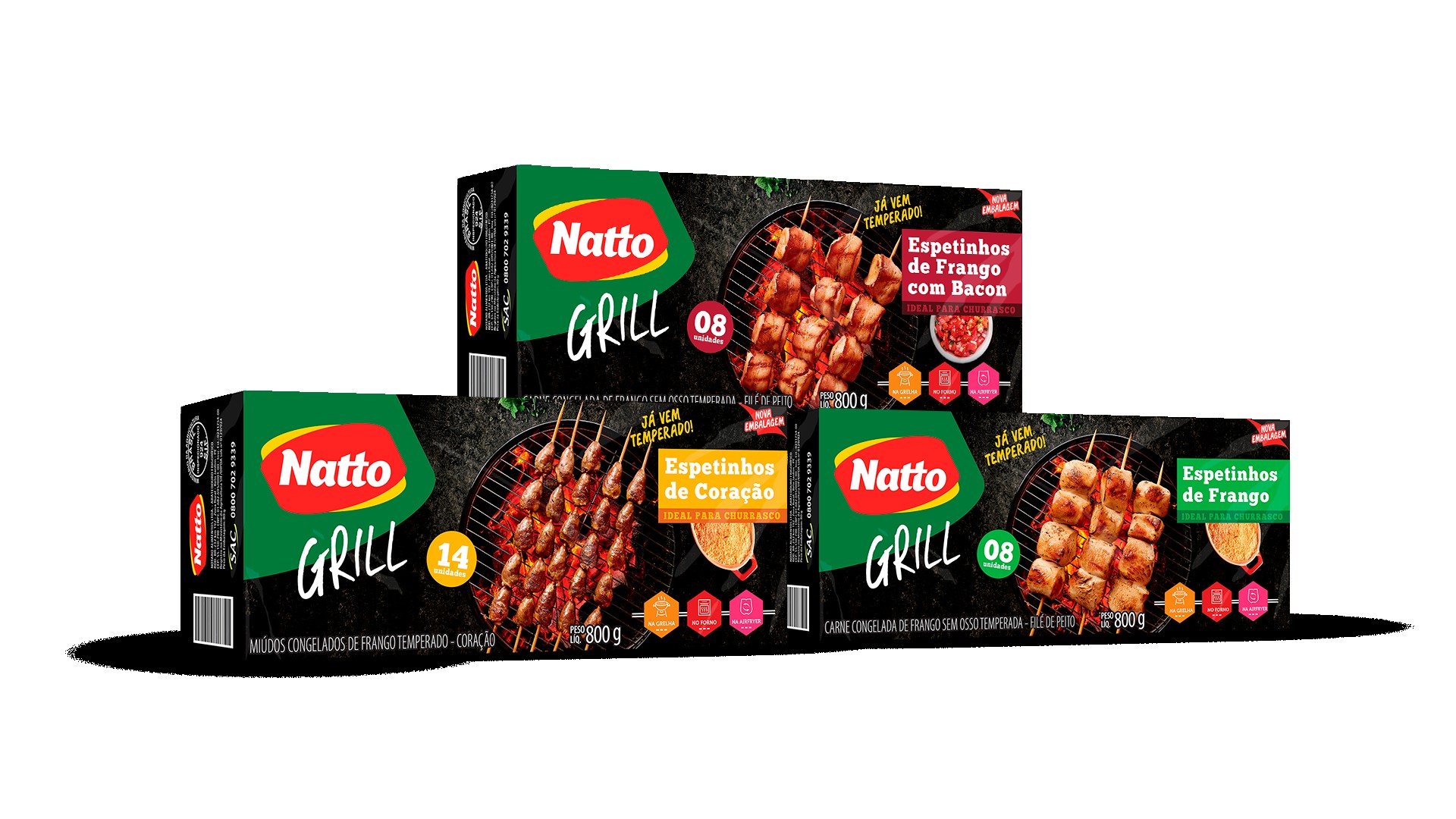 Praticidade dos espetinhos Natto são aliados do churrasco de São João | G1