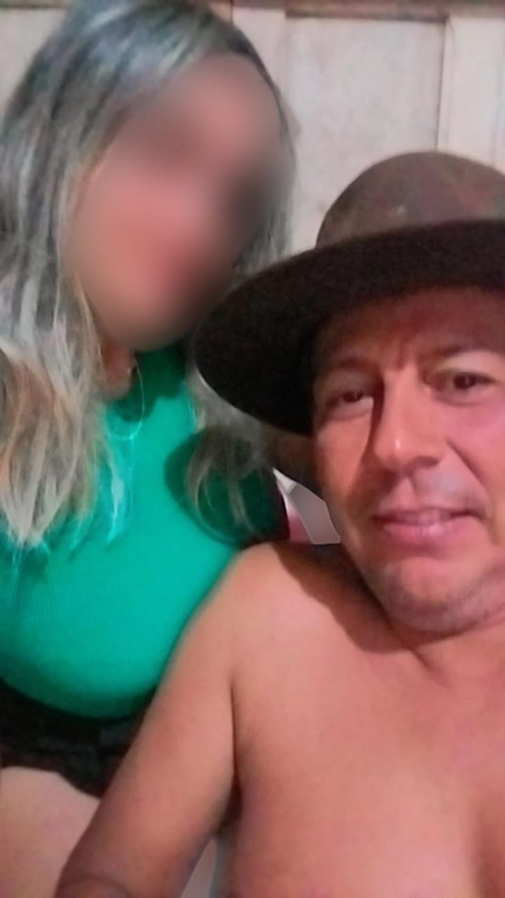 Mulher registrou um boletim de ocorrência e pediu medida protetiva contra o vereador Eriberto Mota — Foto: Arquivo pessoal