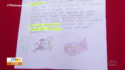 Mais de 500 cartas ainda aguardam a adoção na Campanha Papai Noel dos Correios