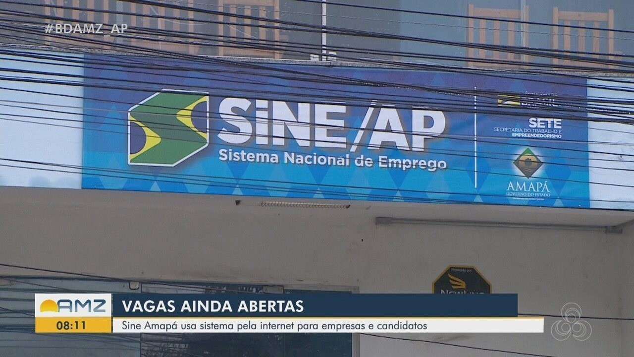 Veja as vagas de emprego do Sine Macapá para 20 de julho; inscrições ...