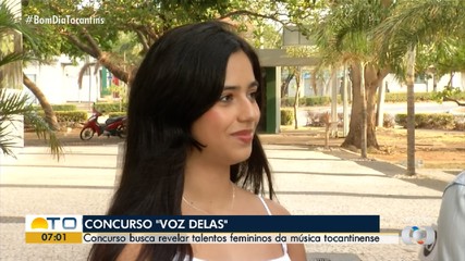 Concurso 'Voz Delas' busca revelar talentos femininos da música tocantinense