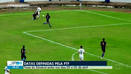 Datas das finais do Campeonato Tocantinense 2026 são anunciadas