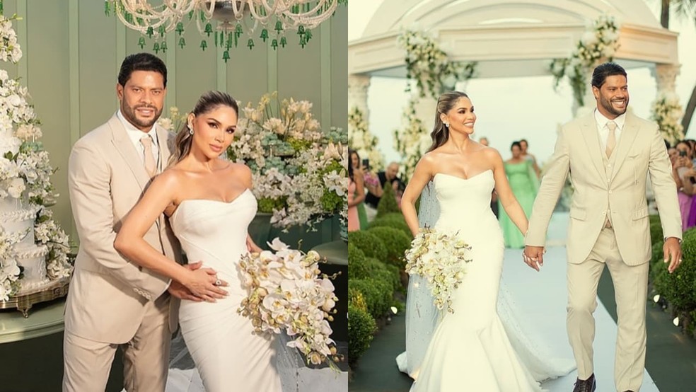 Hulk ganha na Justiça processo que vizinha alegou som alto e poeira em casamento — Foto: Reprodução/Instagram